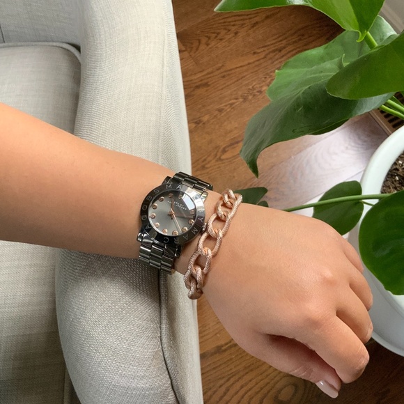 Watch - MARC by MARC JACOBS Gun Metal Grey. No box. - Picture 5 of 7